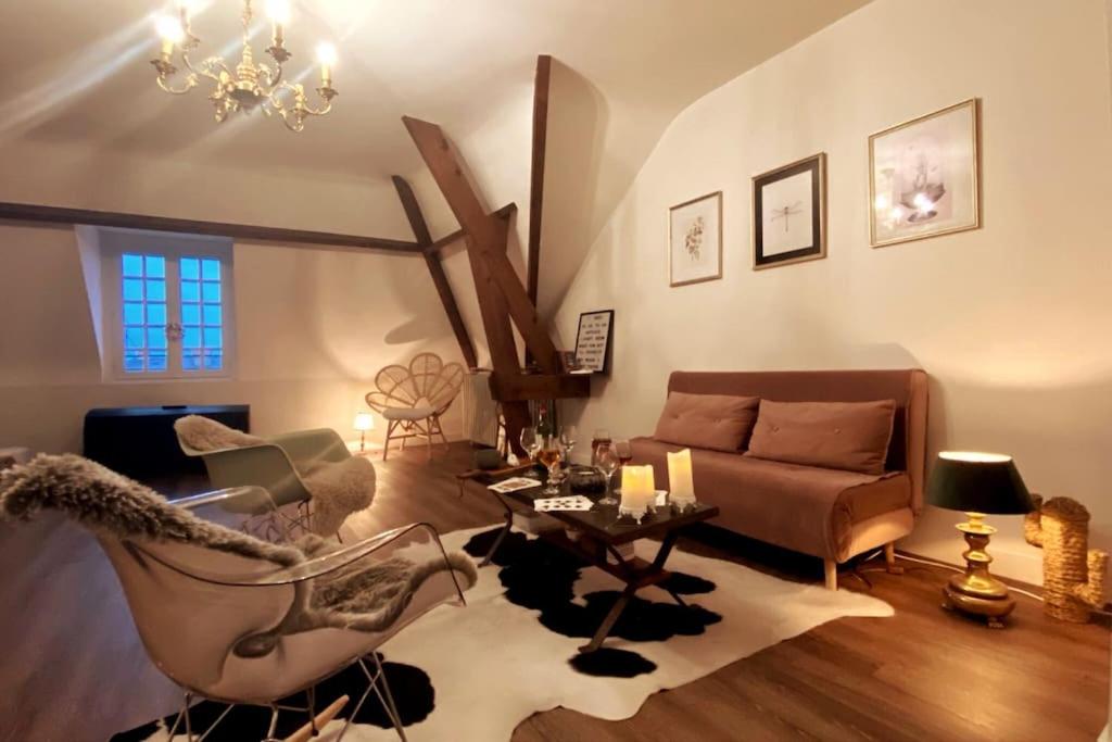 Grand appartement place Saint-Pierre, proche Château de Saumur et bord de Loire\ 3 Rue des Patenotriers, 49400 Saumur