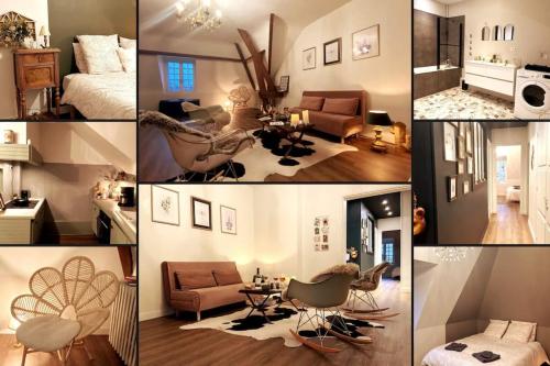 Grand appartement place Saint-Pierre, proche Château de Saumur et bord de Loire\