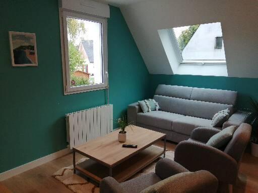 Grand appartement proche cathédrale 4 pers 51100 Reims