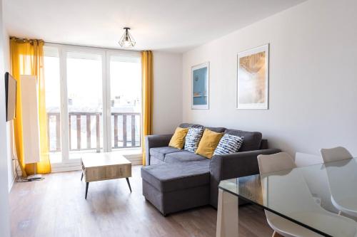 Grand appartement T2 avec Balcon et vue