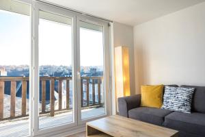 Grand appartement T2 avec Balcon et vue