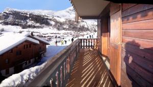 Grand-Bo: joli appartement sur les pistes avec vue
