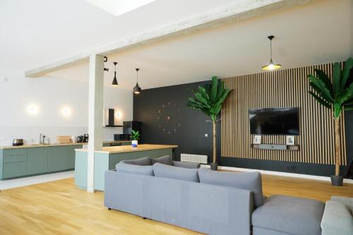 Grand Loft - Idéal pour visiter Paris - Parking gratuit