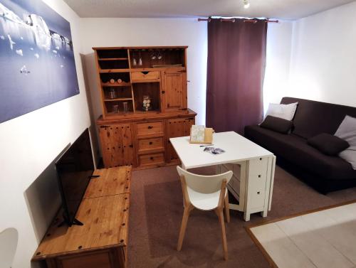 Grand studio 4 à 6 personnes, au pied des pistes