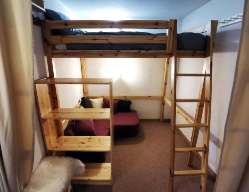 Grand studio 4 à 6 personnes, au pied des pistes