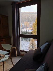 Grand studio 4 à 6 personnes, au pied des pistes