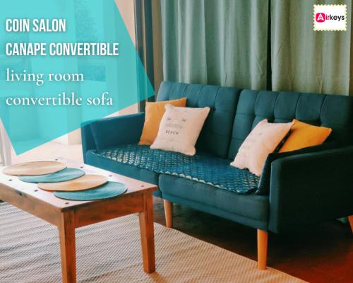 Grand Studio Azur avec terrasse - Vieil Antibes