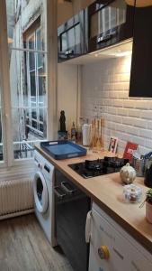 Grand studio centre-ville zen & vivant
