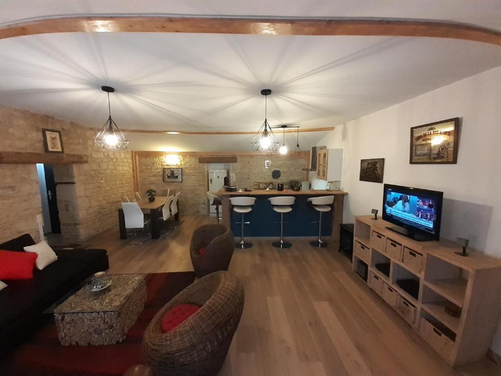 Grand studio chaleureux à Port Neuf