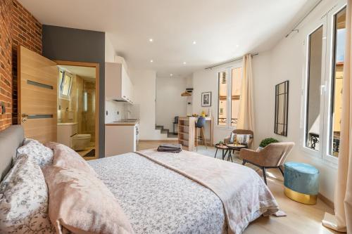 GRAND STUDIO CLIMATISE TRES PROCHE MONACO