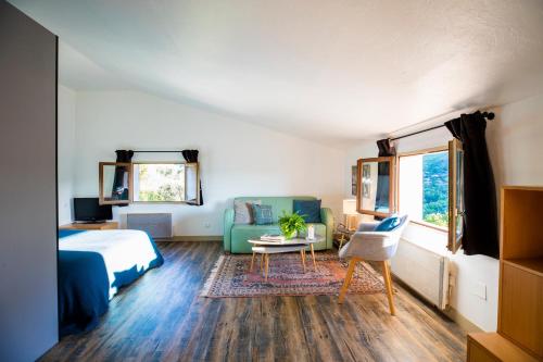 GRAND STUDIO ENTRE MER ET MONTAGNE