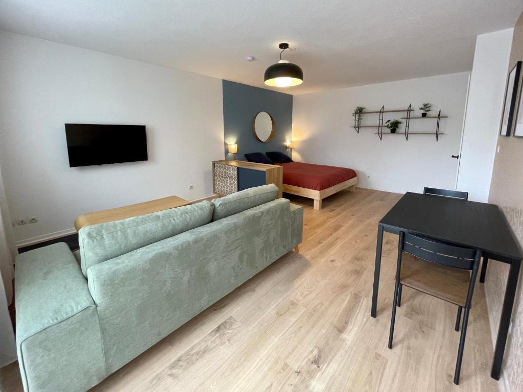 Appartement Grand Studio Joli Coeur - Calme Cosy Lumineux + Parking 206 5 Rue du Joli Cœur 54000 Nancy