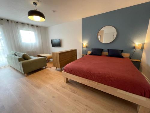 Grand Studio Joli Coeur - Calme Cosy Lumineux + Parking