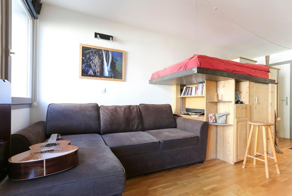 Appartement Grand studio plein centre de Chamonix 88 Rue du Lyret 74400 Chamonix-Mont-Blanc