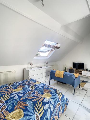 Grand studio spacieux tout équipé 2 pers
