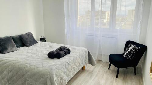 Grand T2 cosy proche Dijon Centre - parking gratuit