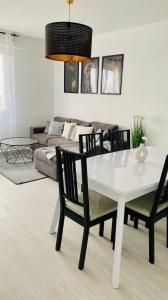 Grand T2 cosy proche Dijon Centre - parking gratuit