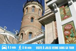 GRAND T2 GARE AMIENS TOUT CONFORT 2PERS WIFI