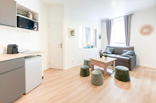 Green apartment near Montmartre and Opéra