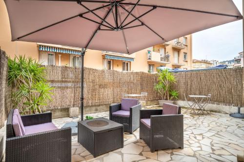 Greeter-Art Deco Appart- 3 Personnes Clim et Terrasse