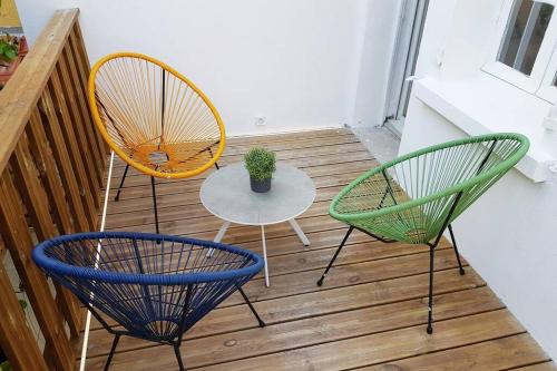 GregBnb-com - La terrasse dans les arbres ! T2 plein Sud - WiFi