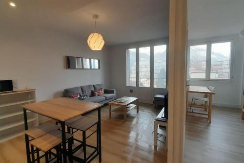 Grenoble appartement pour 4 proche du centre ville