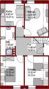 Appartement Grietjes Huus Wohnung Binnenwiese Hindenburgstraße 94A 26757 Borkum Basse-Saxe