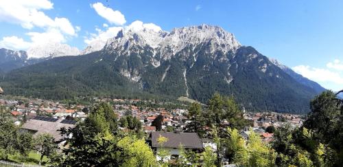 Große Ferienwohnung in Hanglage mit traumhaftem Bergblick