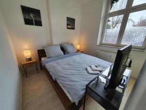 Große Ferienwohnung mit Dachterrasse am Marktplatz