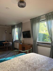 Großes Apartment mit Terrasse und Garten