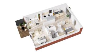 Großzügige Ferienwohnung im Scandi-Chic (Apartment 09)
