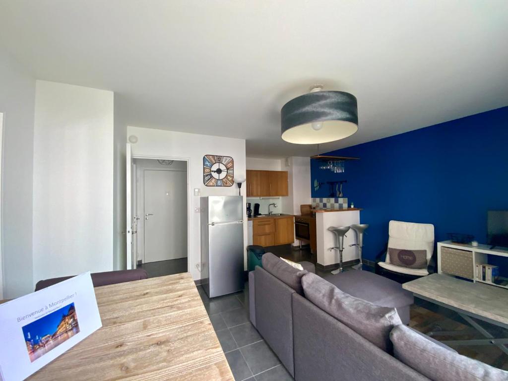 GROOMI Le Port Marianne- Appartement cosy avec 1 chambre 63 Rue Georges Braque, 34000 Montpellier