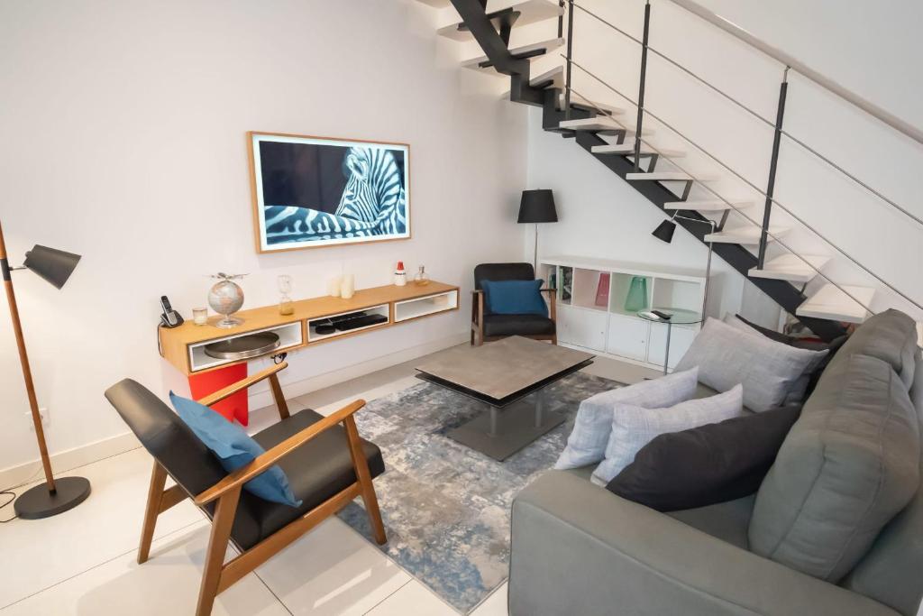 Appartement GuestReady - Modern Loft Apartment in Nancy 37 Rue Sigisbert Adam, Nancy, France 54000 Nancy