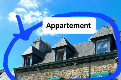 Guingamp centre : grand appartement lumineux