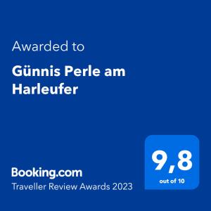 Günnis Perle am Harleufer