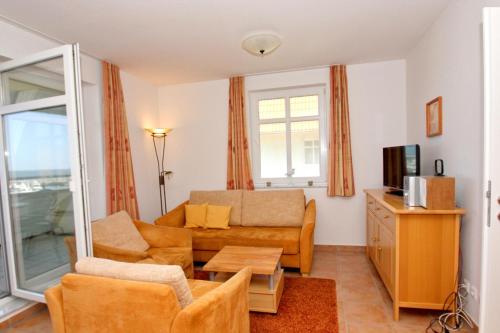 Hafenhäuser Wiek FeWo 03 Balkon, Meerblick
