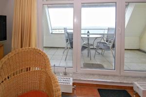 Hafenhäuser Wiek FeWo 07 Balkon, Meerblick