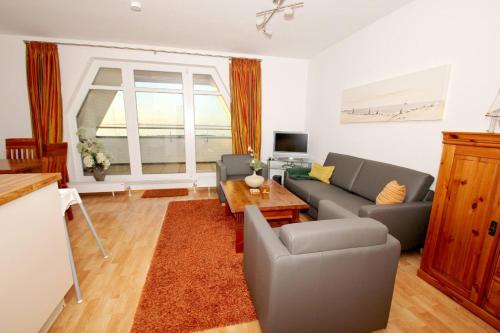 Hafenhäuser Wiek FeWo 11 Balkon, Meerblick