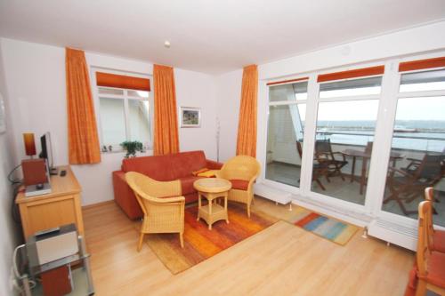 Hafenhäuser Wiek FeWo 13 Balkon, Meerblick