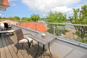 Hafenresidenz FeWo 2-7 Balkon, Penthouse, Meerblick, keine Haustiere