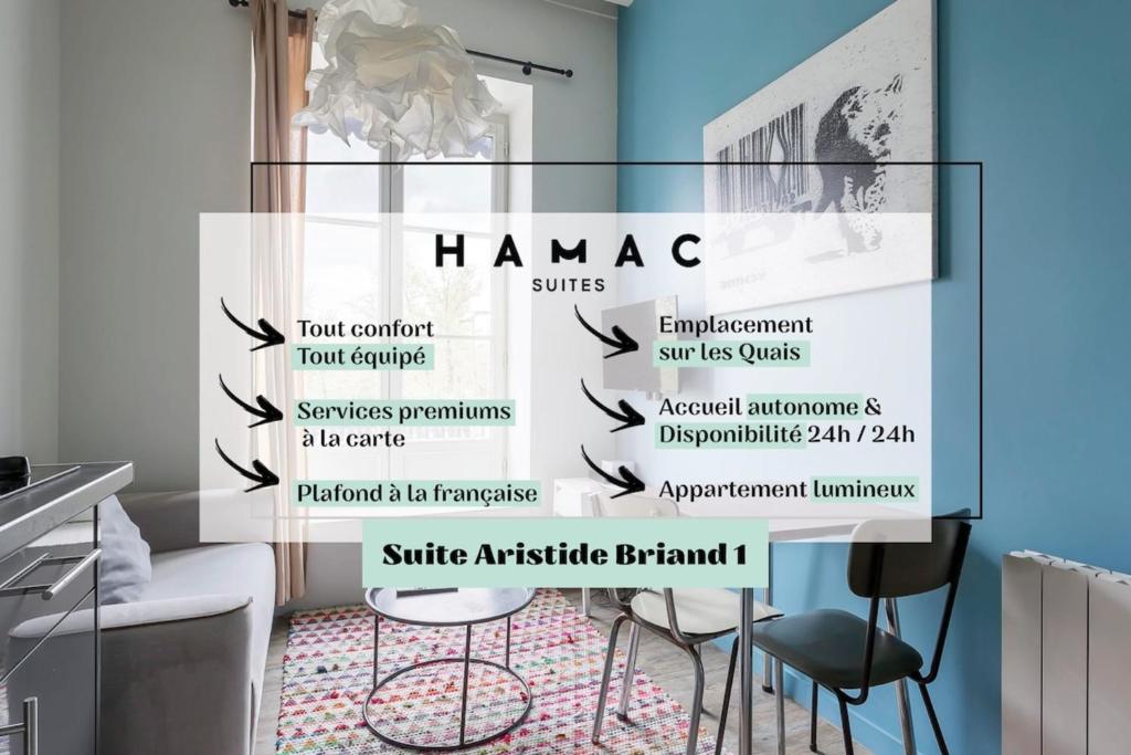 Appartement Hamac Suites - Aristide I 4 Cours Aristide Briand 69300 Caluire-et-Cuire