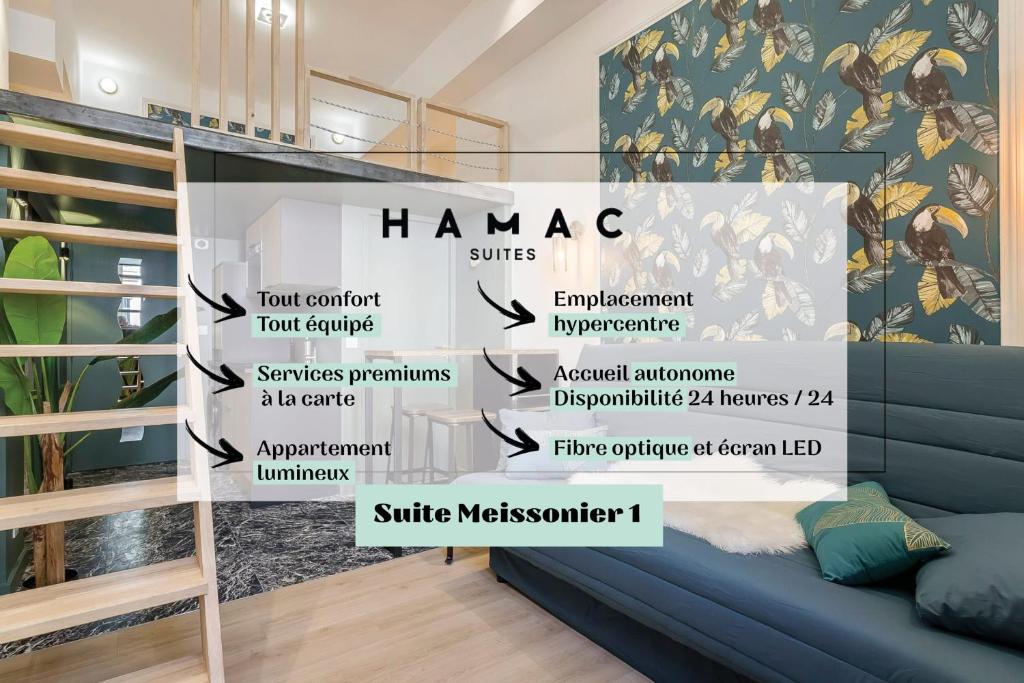 Hamac Suites - Meissonnier 1 3 Place Meissonier, 69001 Lyon