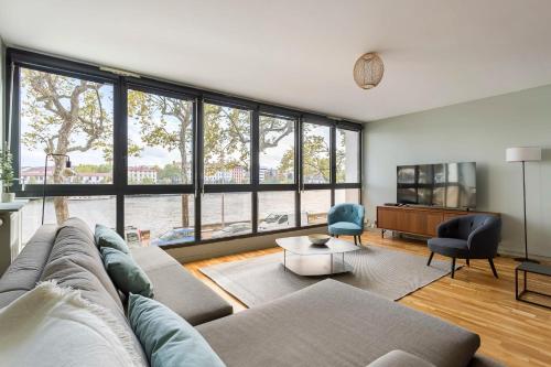 Hamac Suites - Quai des étroits - Vue sur Saône