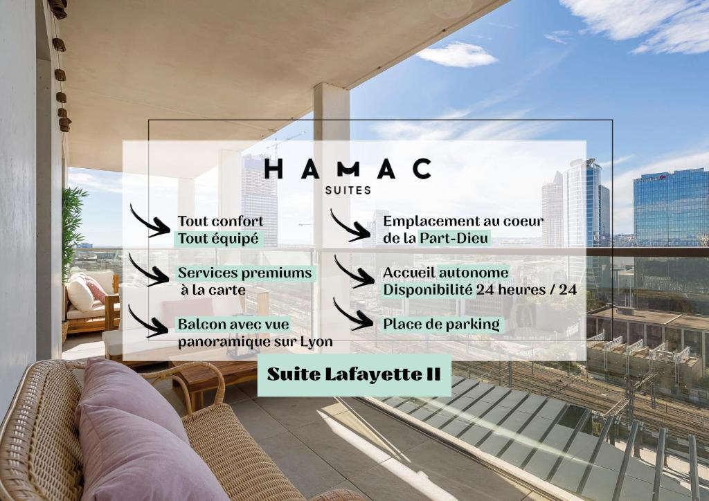 Hamac Suites - Suite Lafayette 2 - Haut Standing 224 Cours Lafayette, 69003 Lyon