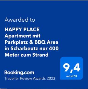 Appartement HAPPY PLACE Studio-Apartment mit Parkplatz im Zentrum von Scharbeutz nur 400 Meter zum Strand Seestraße 43 Wohnung 4 23683 Scharbeutz Schleswig-Holstein