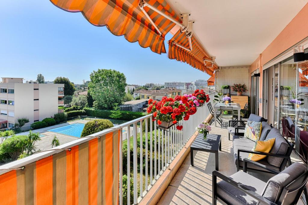 Appartement Happyfew Les Oliviers Antibes DE LA PAROUQUINE, 65 06600 Antibes