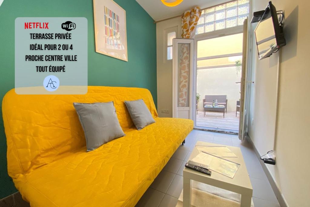 Appartement HappyHome Terrasse en ville FastWifi Netflix 268 Avenue de Toulon 13010 Marseille