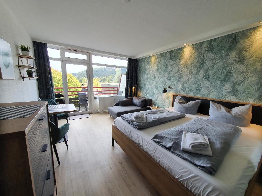 Appartement Harz Style - Vier Jahreszeiten 14-16 Parkstraße 5. OG Bergblick 38644 Hahnenklee