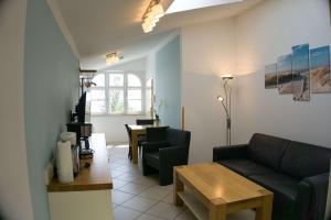 Haus Blick zur See FeWo 09 Gartennutzung, Meerblick, Sauna- und Schwimmbadnutzung im AHOI Sellin