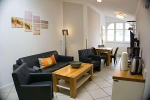 Haus Blick zur See FeWo 10 Gartennutzung, Meerblick, Sauna- und Schwimmbadnutzung im AHOI Sellin